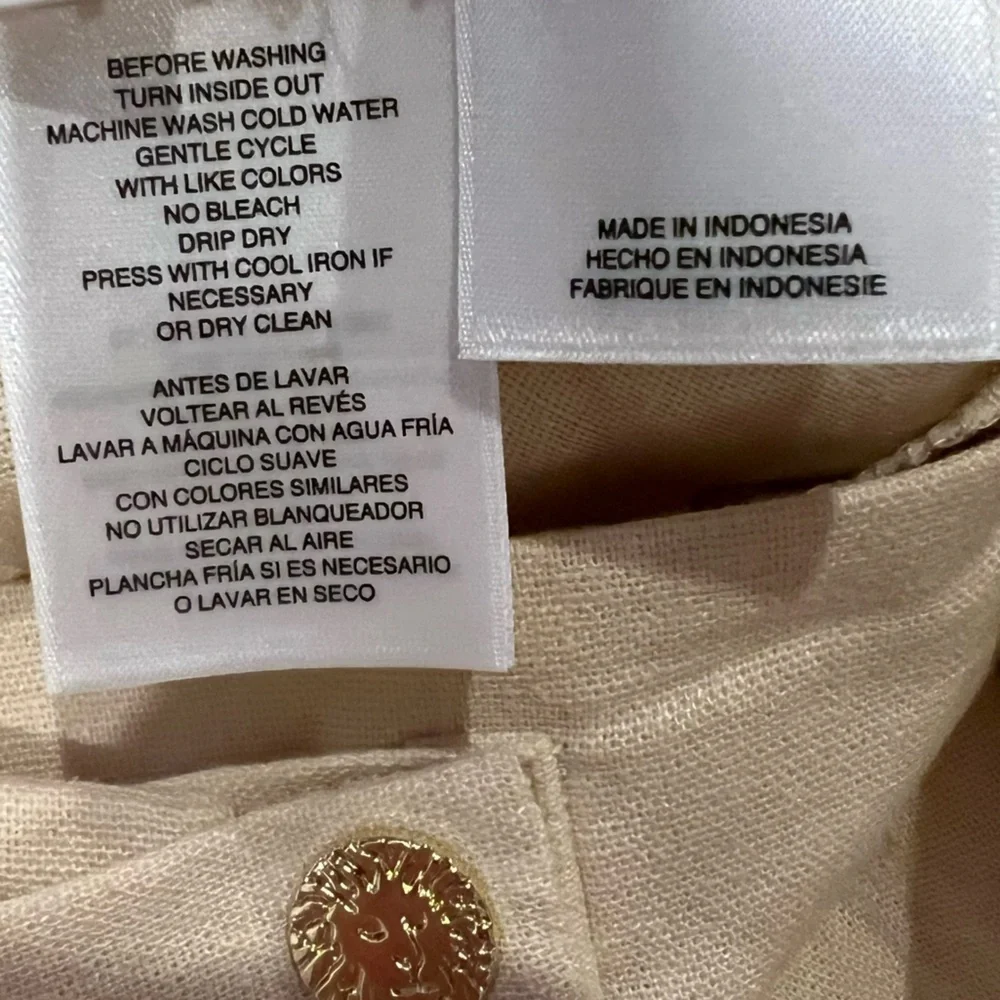 Anne Klein Linen Pants, NWT, 10
